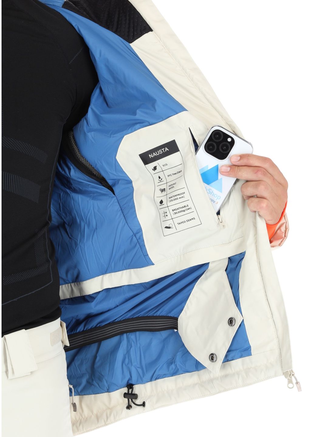 Nausta ski-jas heren