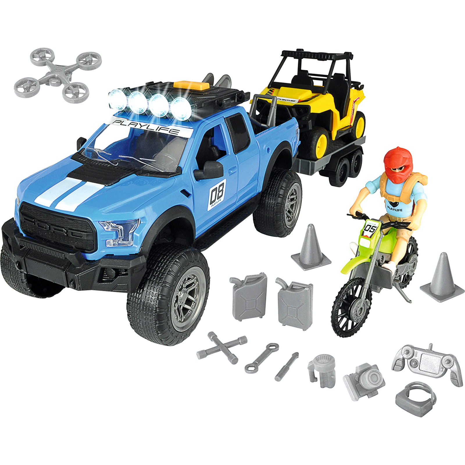 Dickie Toys Playlife Offroad/Beach Set