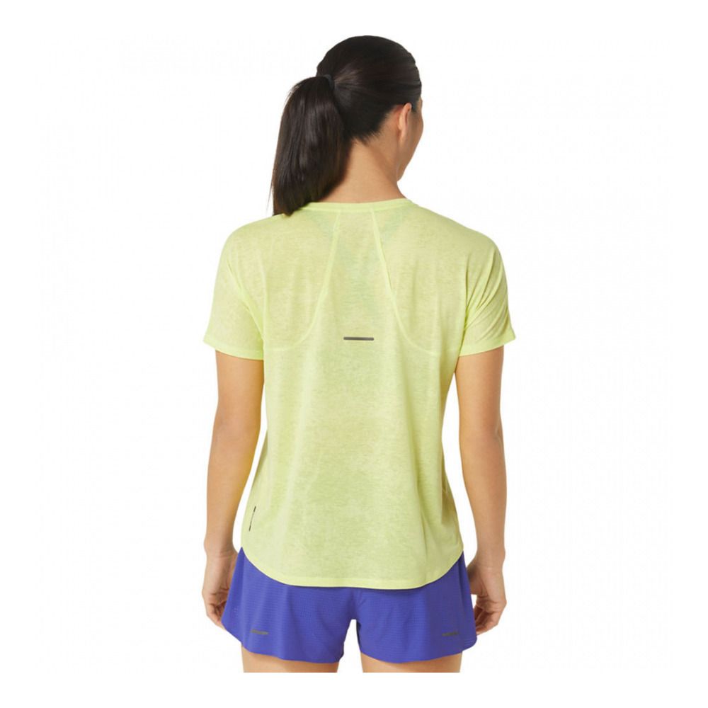 Asics METARUN PATTERN - Tee-shirt Femme glow yellow