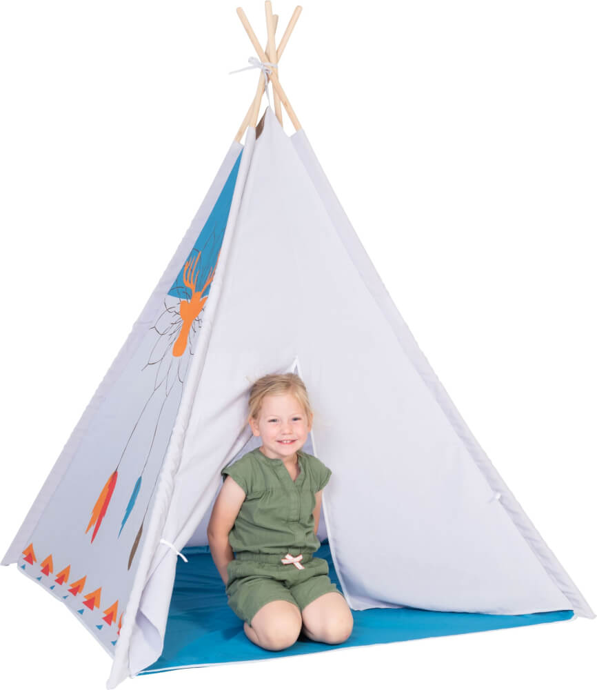 Outdoor active Indianerzelt, ca. 120x120x150 cm, ab 3 Jahren