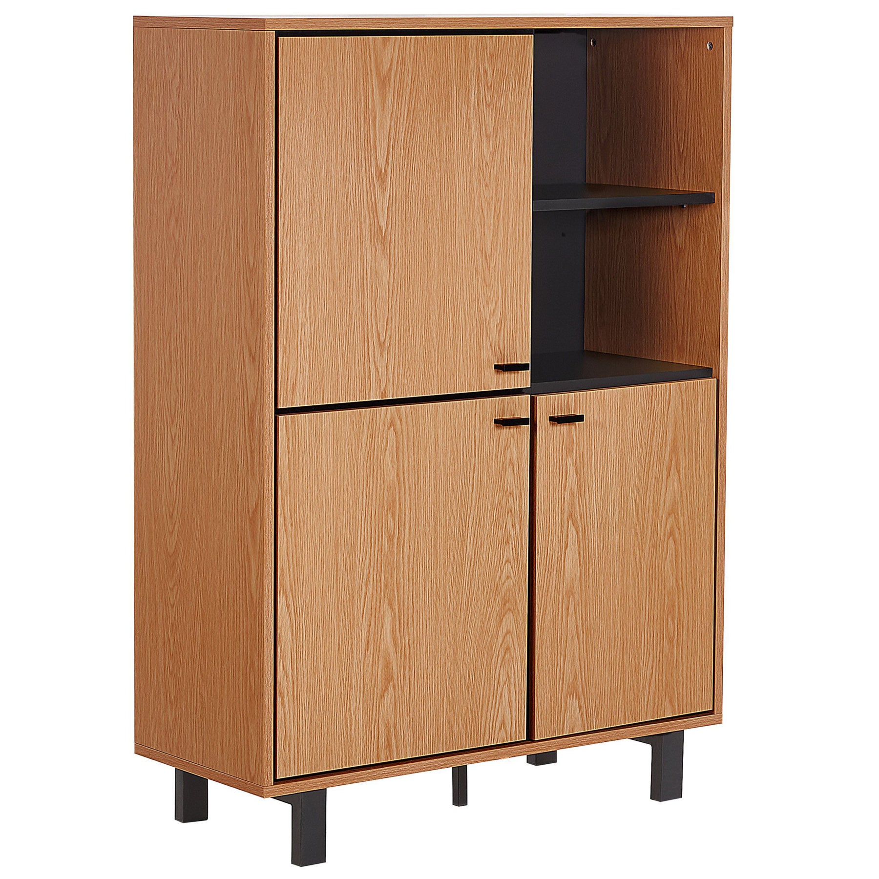 Beliani - PARAMOUNT  - Sideboard - Lichte houtkleur - Vezelplaat
