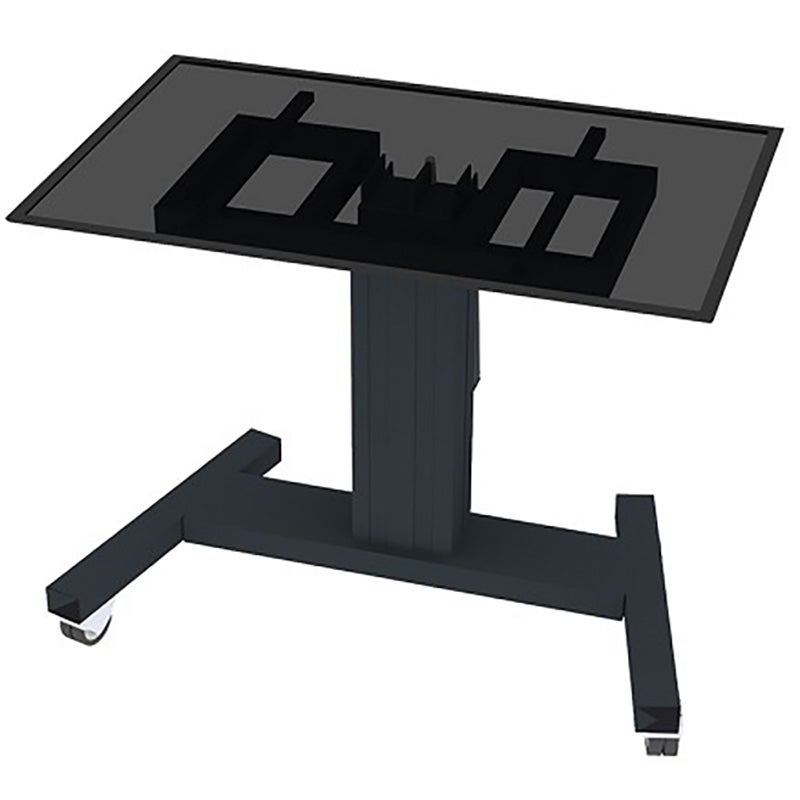Neomounts PLASMA-M2550T BLACK verrijdbare flatscreen trolley zwart