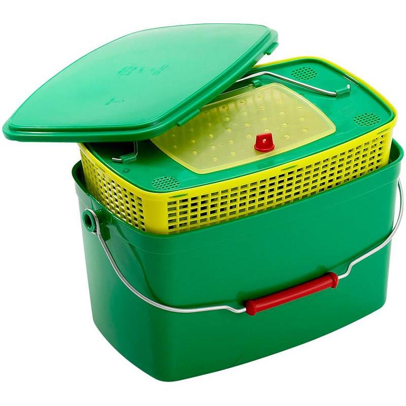 Seau A Vifs Plastilys 7L Confort + Panier Vivier + Couvercle