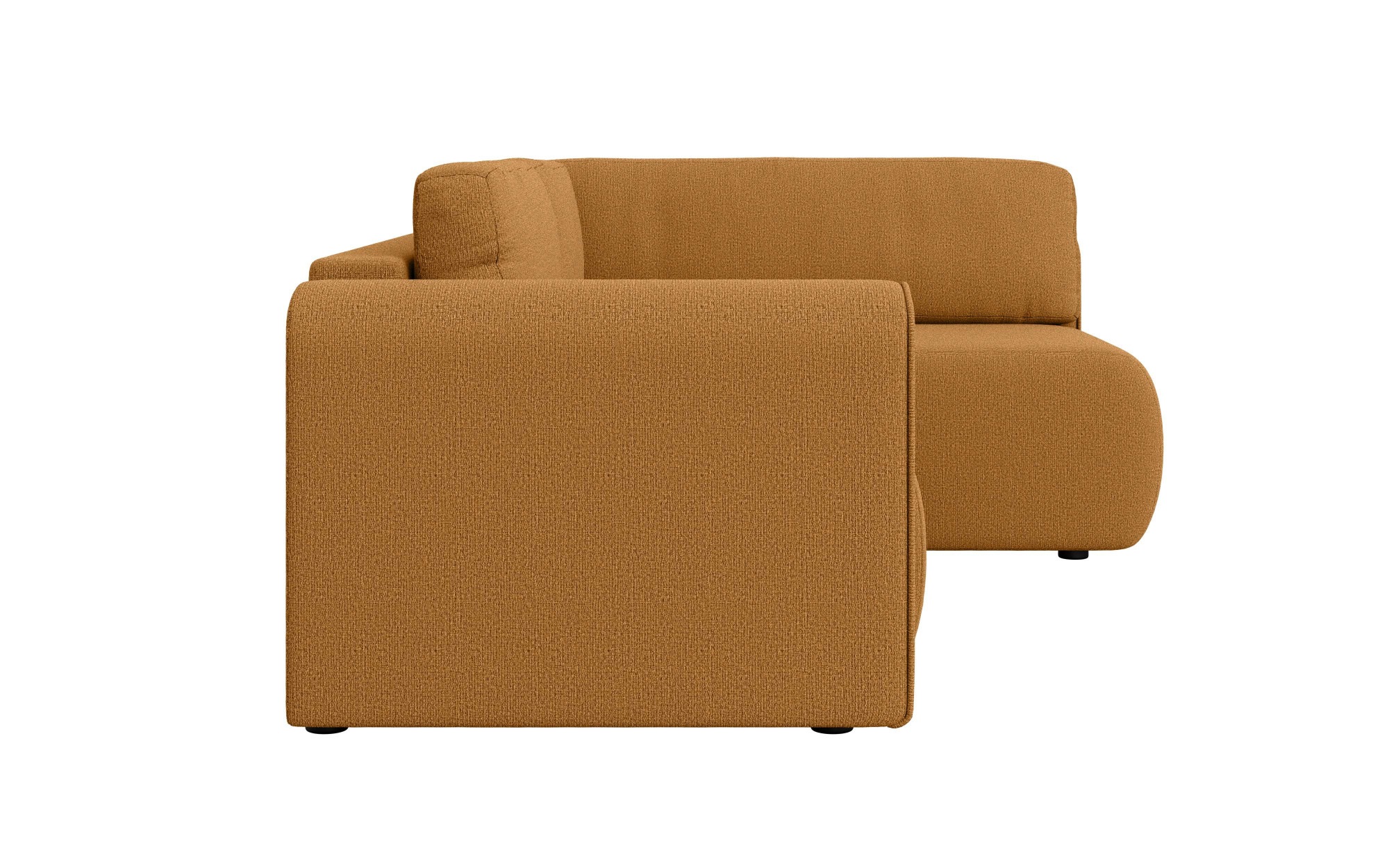 GOODproduct Ecksofa »Zacharia wahlweise Schlafsofa mit Bettkasten, B/T/H 250/166/86 cm« L-Form mit Wellenunterfederung, Ottomane rechts oder links bestellbar