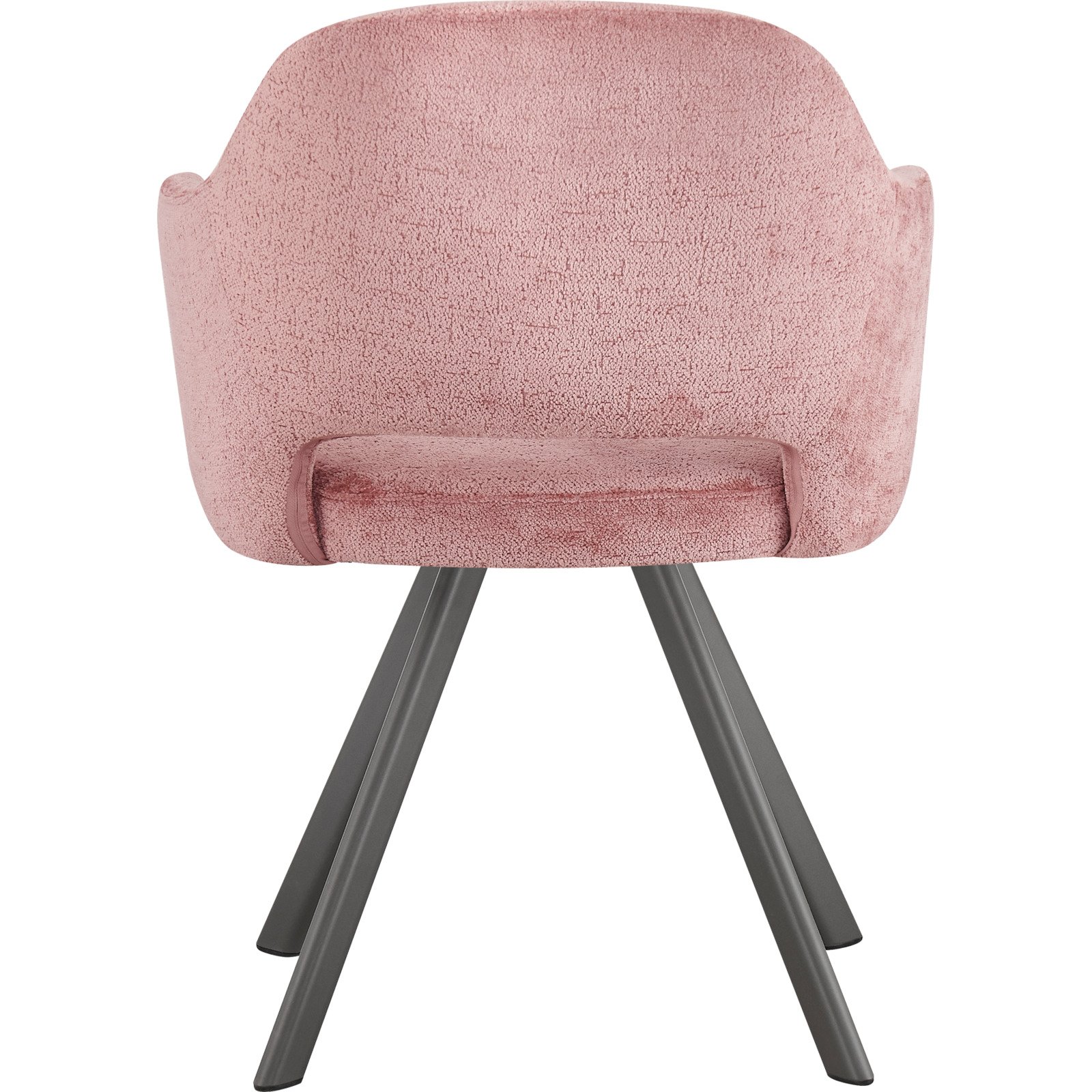 Armlehnstuhl Cosmo Stoff rosa