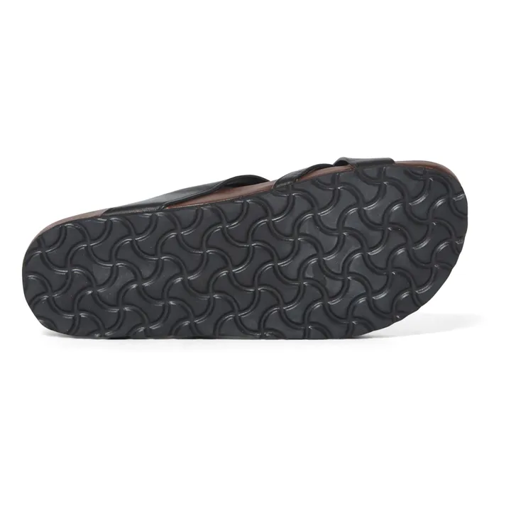 Soeur Sandales Mexico Cuir | Noir
