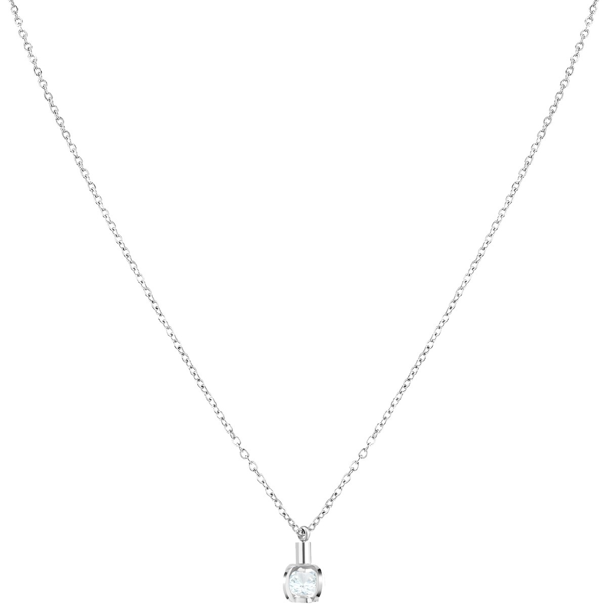 Collier - Acier inoxydable & cristaux