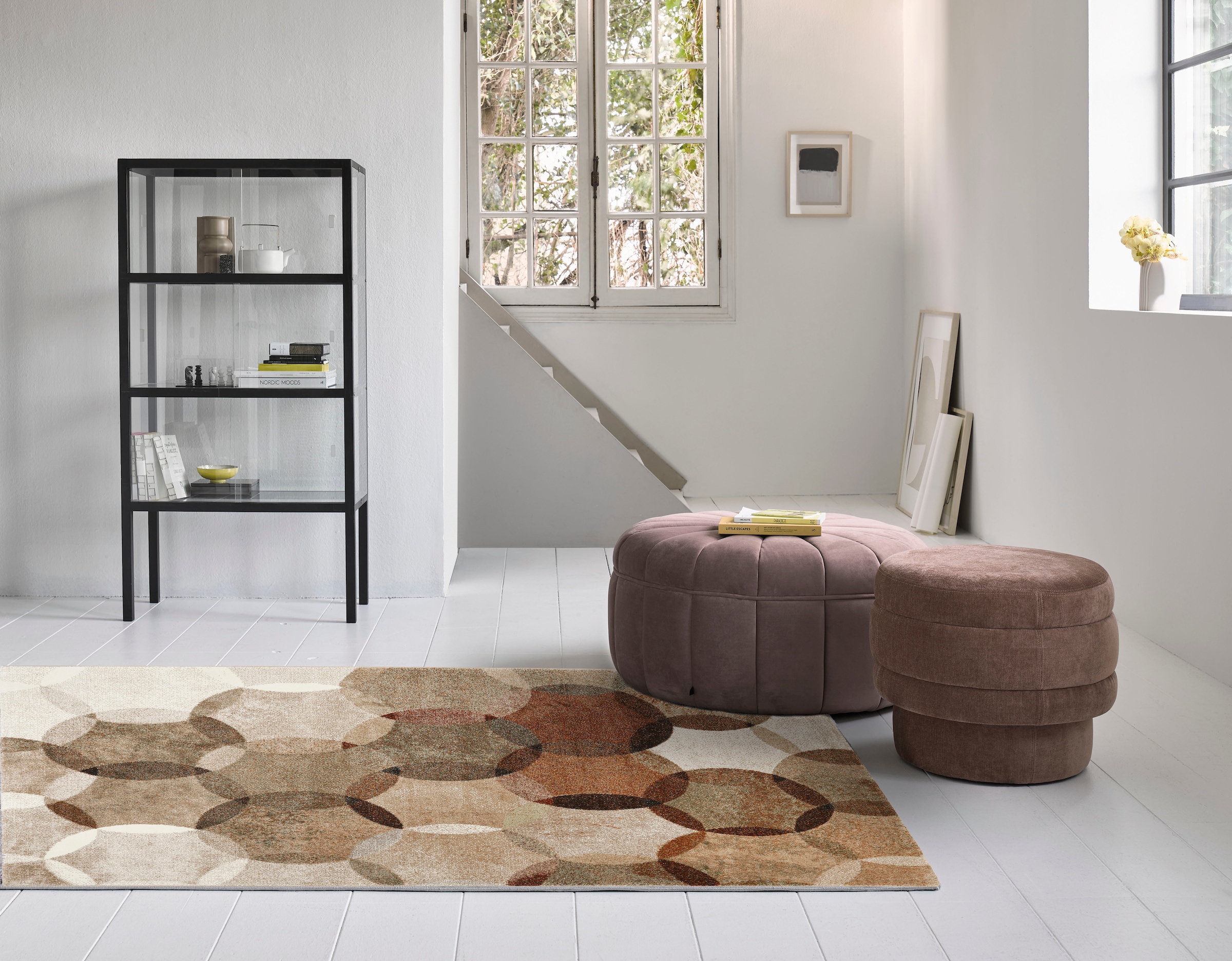 Esprit Teppich »Modernina ESP-3378« rechteckig 13 mm Höhe weicher Kurzflor in modernem Design, Wohnzimmer, Schlafzimmer, bunt