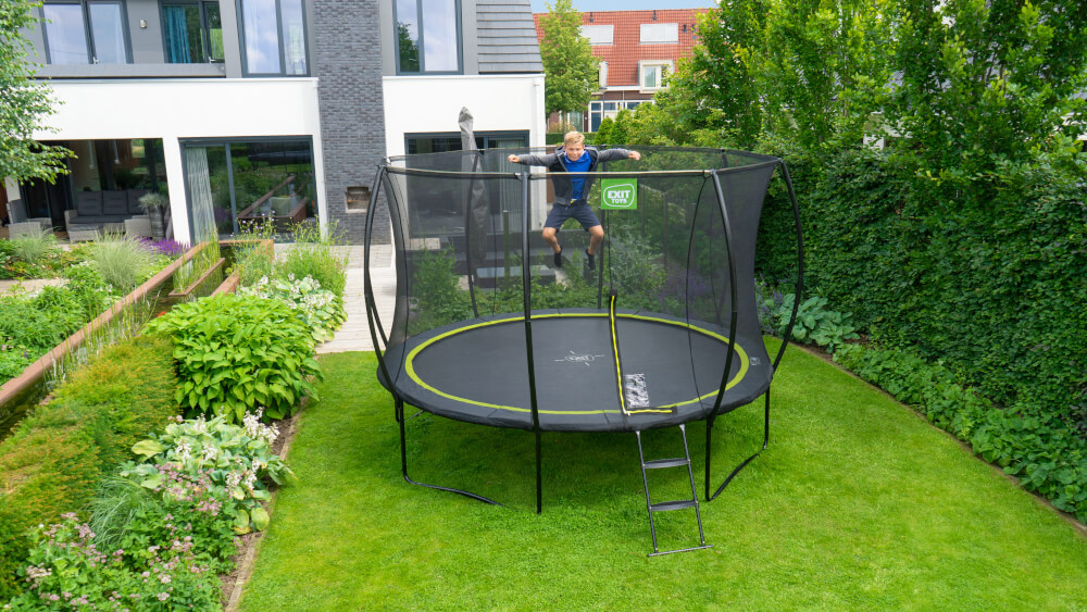 EXIT Silhouette Trampolin Durchmesser: 305cm - schwarz