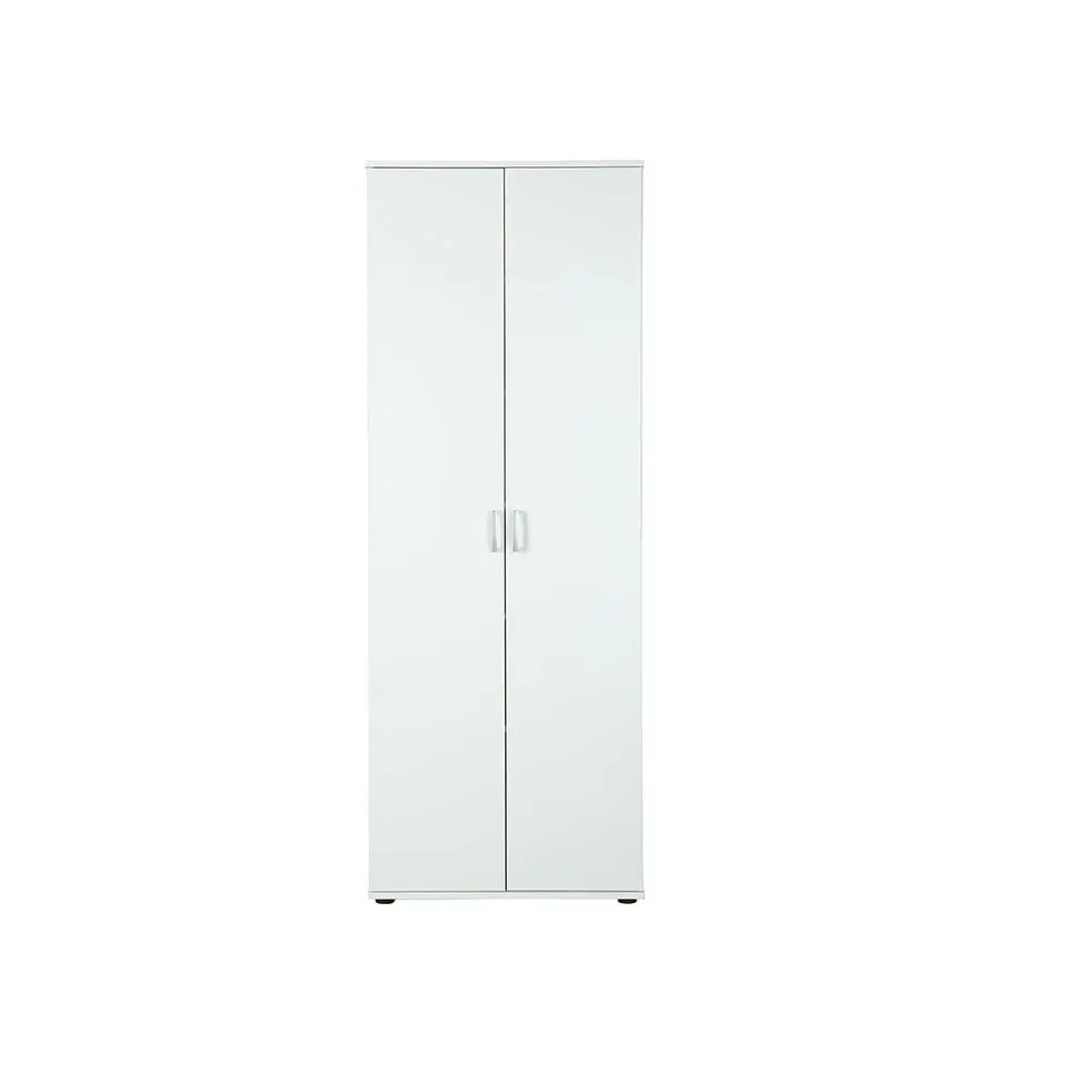 Hioshop Arta kledingkast 5 planken wit