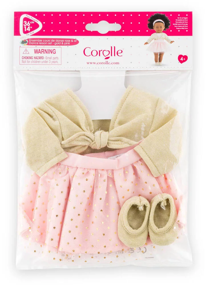 ENSEMBLE COURS DE DANSE POUR POUPEE - COROLLE MA COROLLE