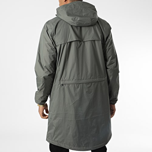 Veste Zippée Capuche Eiffel Vert Kaki