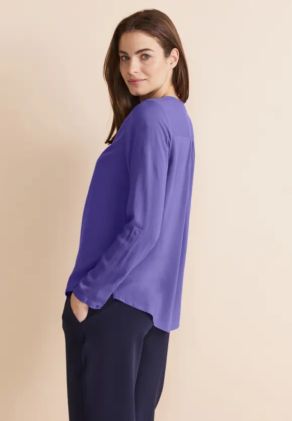 Bluse im Tunikastyle - elderflower purple