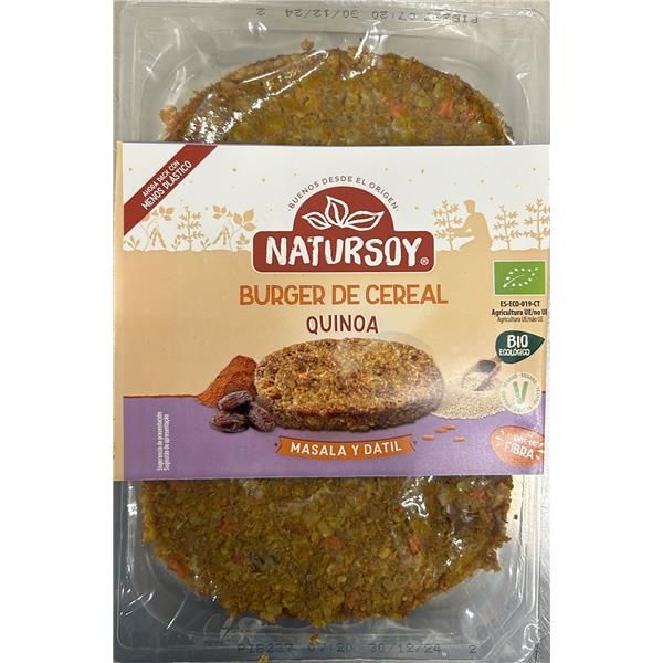 Burguer Quinoa Massala Bio 200G