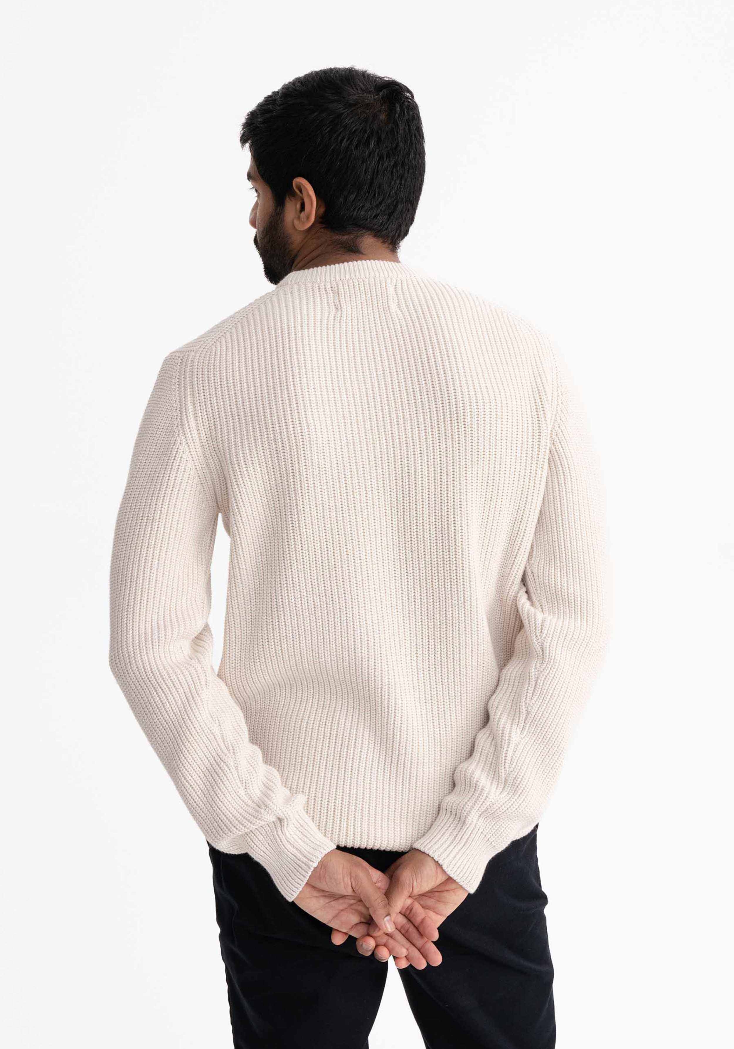 Mela Strickpullover Ravi Cream Melange