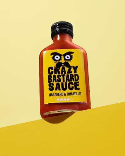 Crazy Bastard Sauce Habanero & Tomatillo