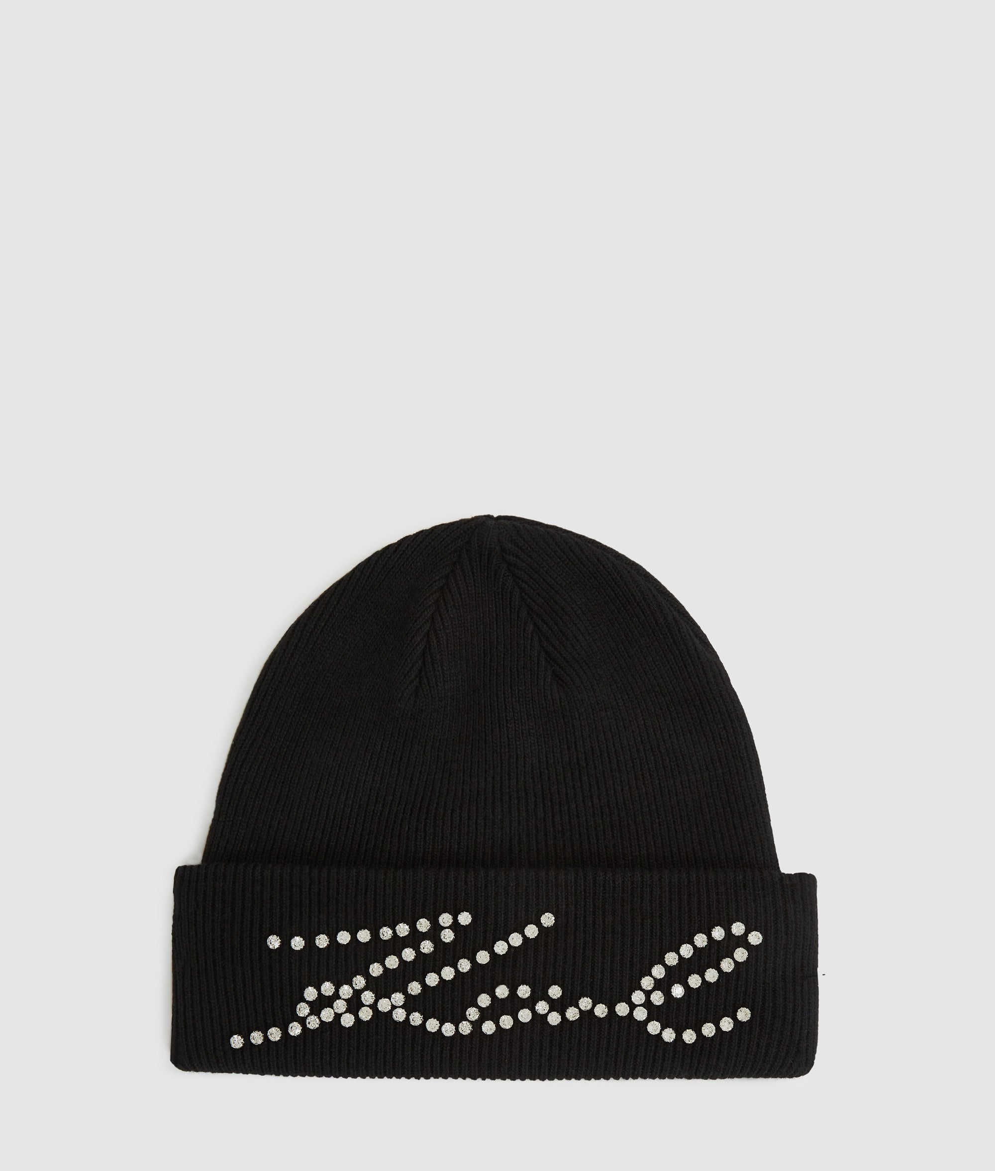 K/Signature beanie met strass