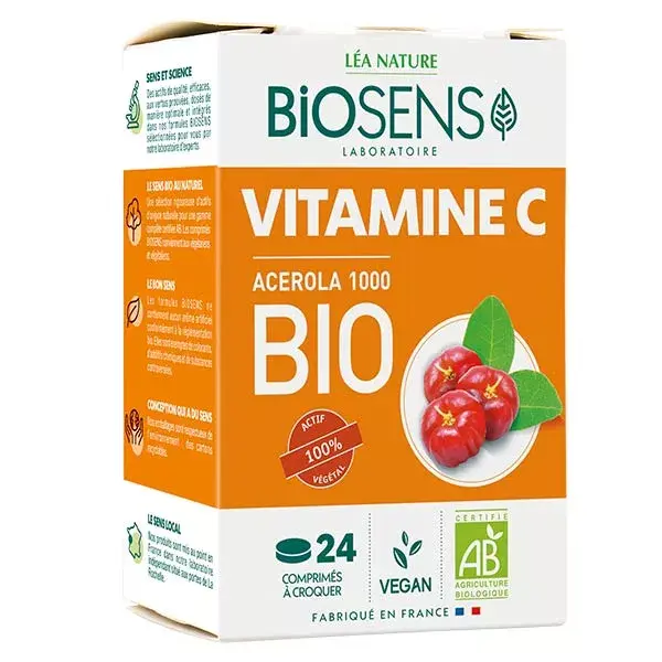 Biosens Vitamina C Orgânica 24 comprimidos