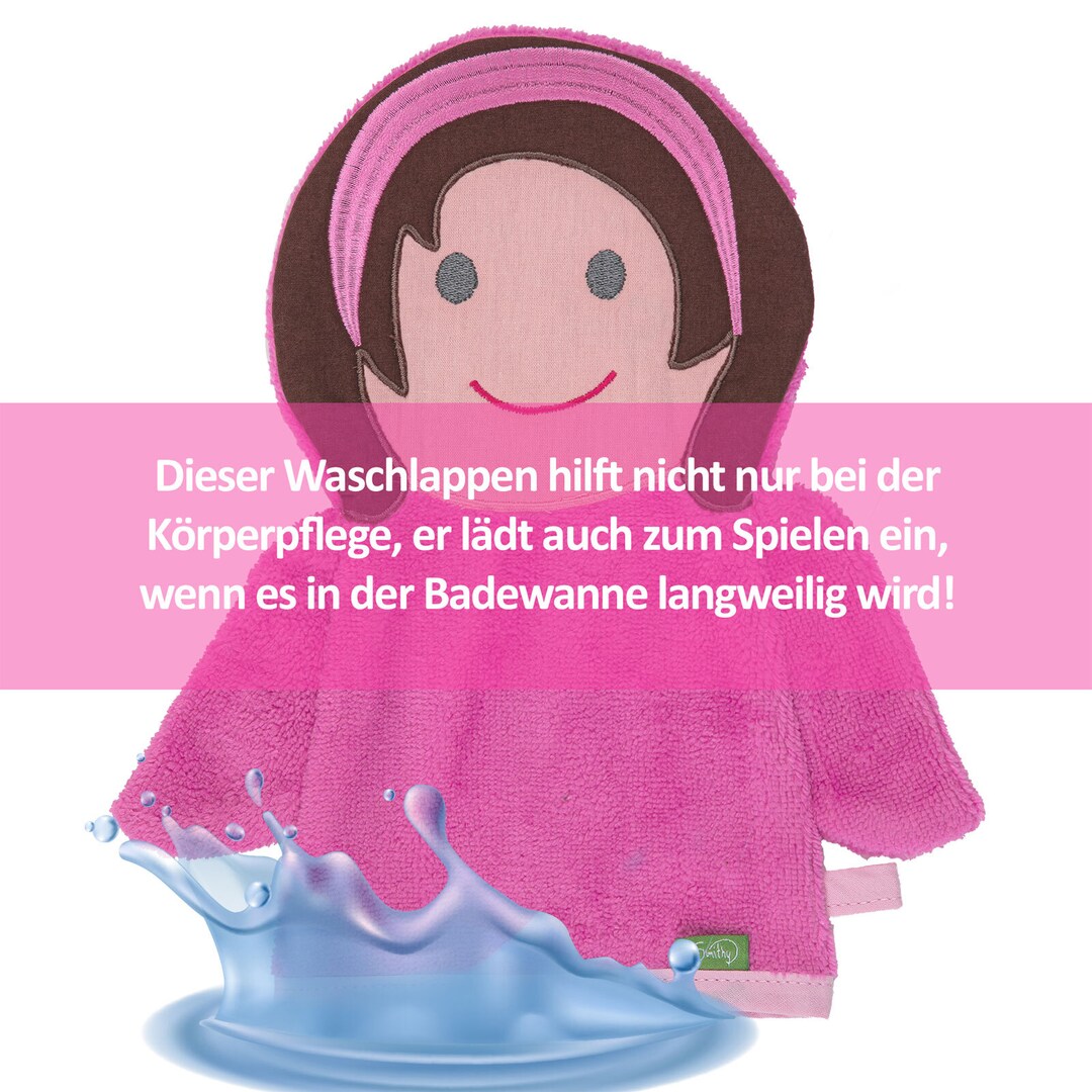 Smithy Waschhandschuh ELFE pink