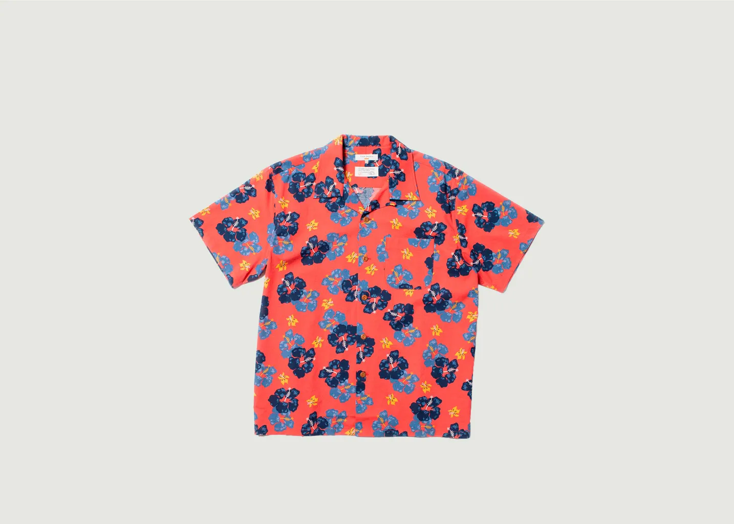 Chemise Arthur Flower Hawaï Nudie Jeans