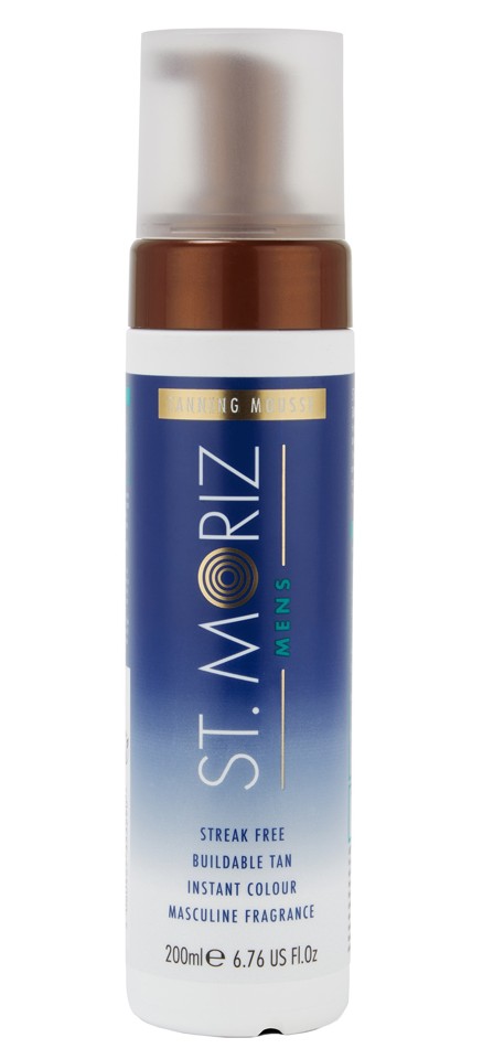 ST. MORIZ - Mens Fast Tan Mousse 200 ml - Selvbruner