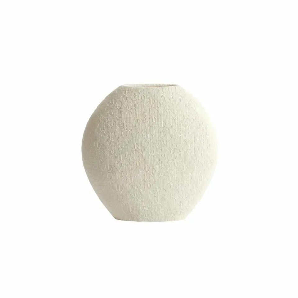 Vaas Renda - Wit - 29.5x10x30cm