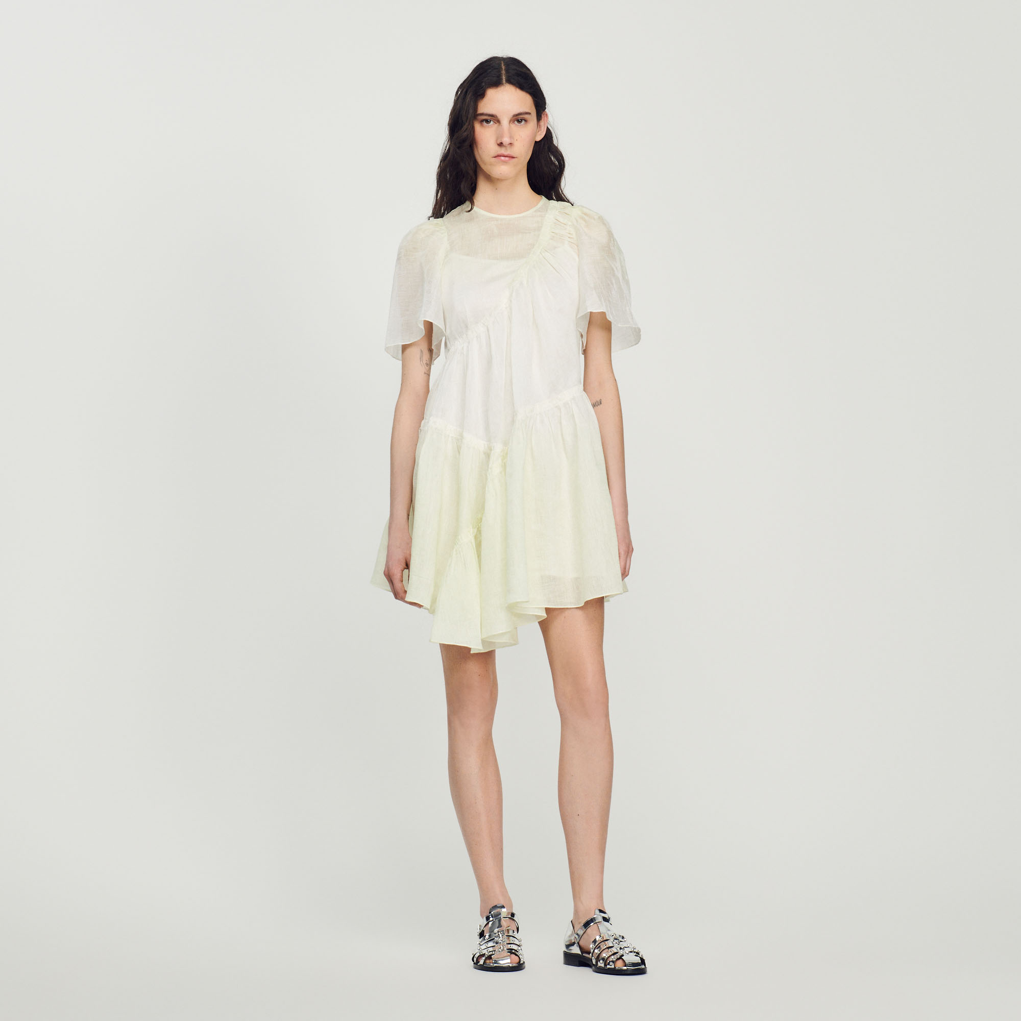 Robe courte tie&dye