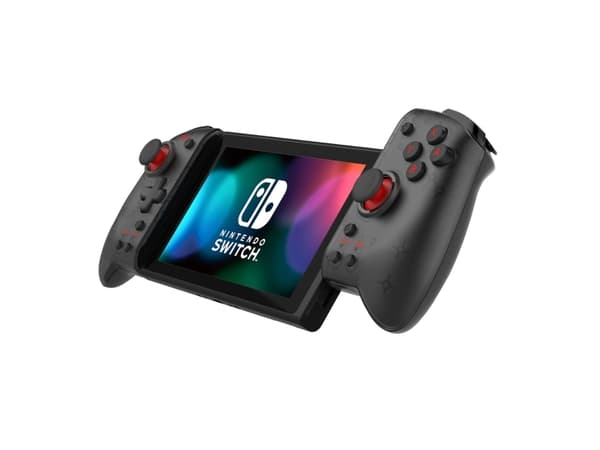 Hori Split Pad Pro, Gamepad, Nintendo Switch, D-pute, Hjem-knapp, Turboknapp, Ledning & Trådløs, USB, Sort