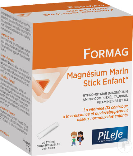 Pileje Formag Enfants Goût Fraise 20 Sticks
