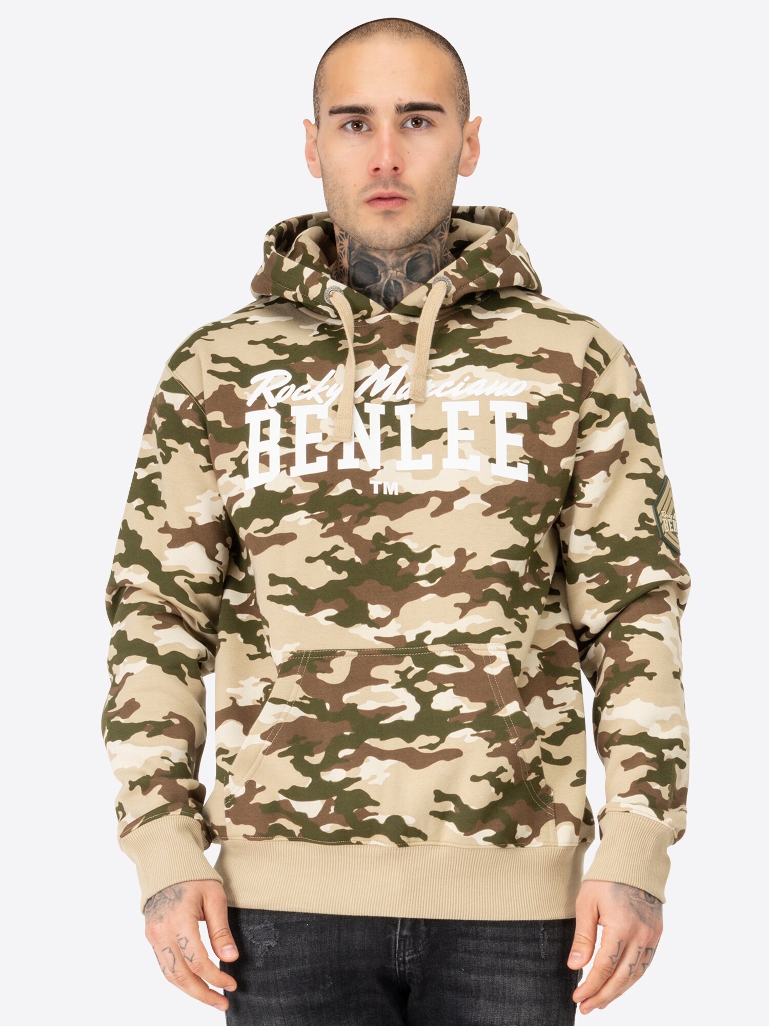 BENLEE Herren Kapuzensweatshirt normale Passform CARLYN