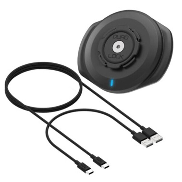 Quad Lock - Chargeur à induction moto V3 Noir