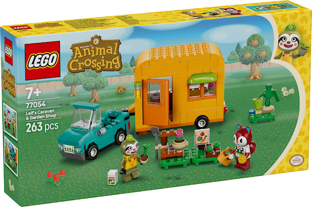 Leif med campingvogn og hagebutikk LEGO® Animal Crossing (77054)