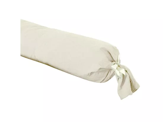 Taie De Traversin Palace Pur Coton Teint Lavé, 63 Fils/cm² Vent Du Sud - Palace Lin - 43 X 190 Cm