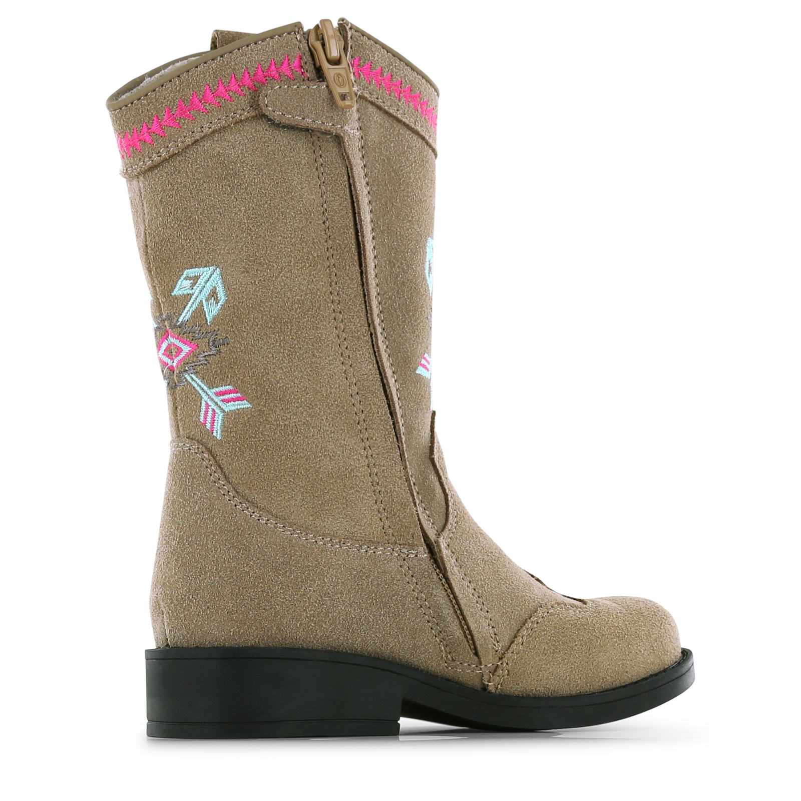 Shoesme cognac cowboylaars met teddy voering Suède | Sale