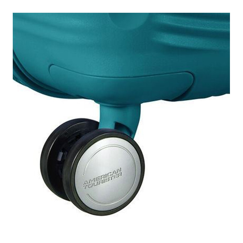 Valise rigide Soundbox Extensible 67 cm Jade green