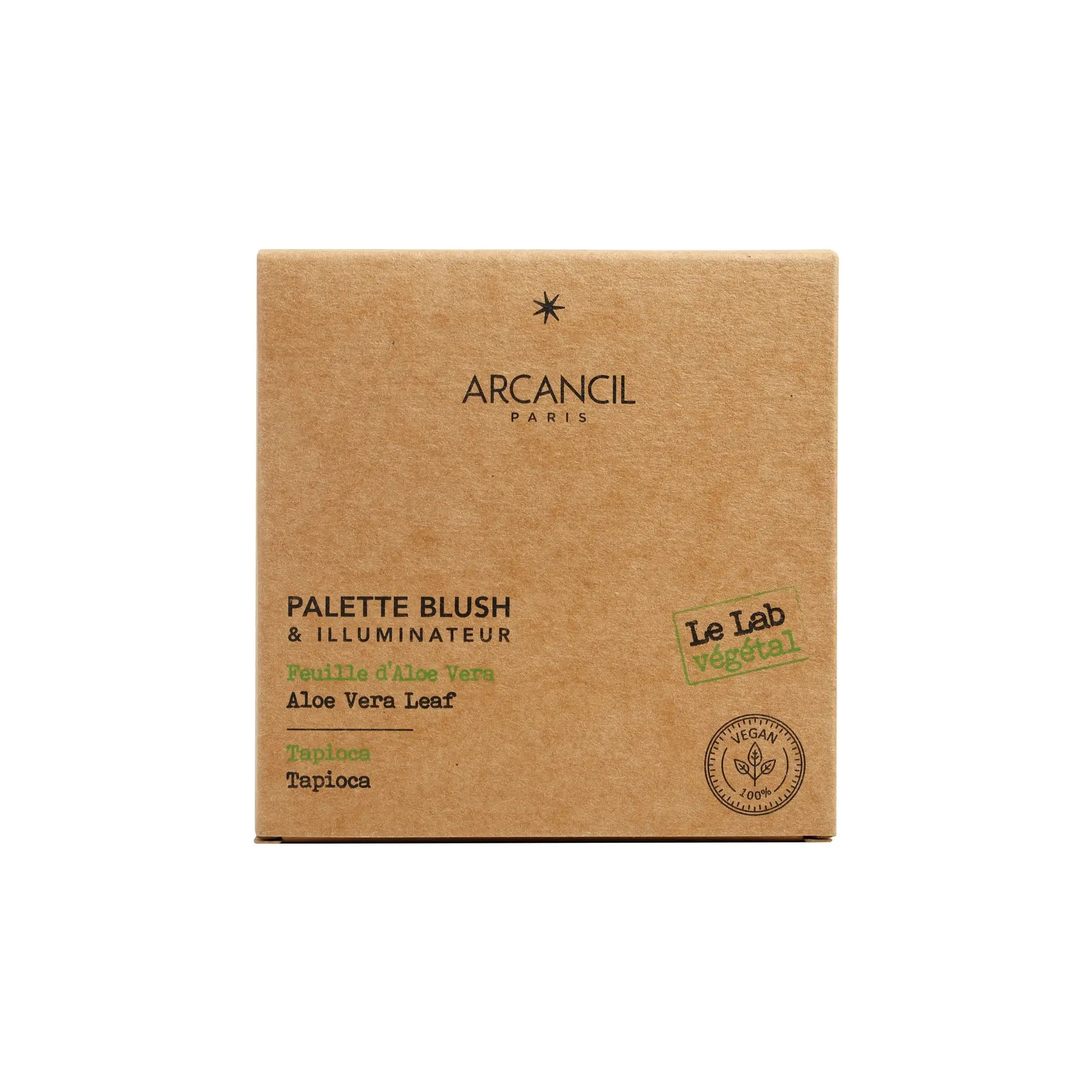 Le Lab Végétal by Arcancil - PALETTE BLUSH ILLUMINATEUR Hydratant et émollient- Illuminateur