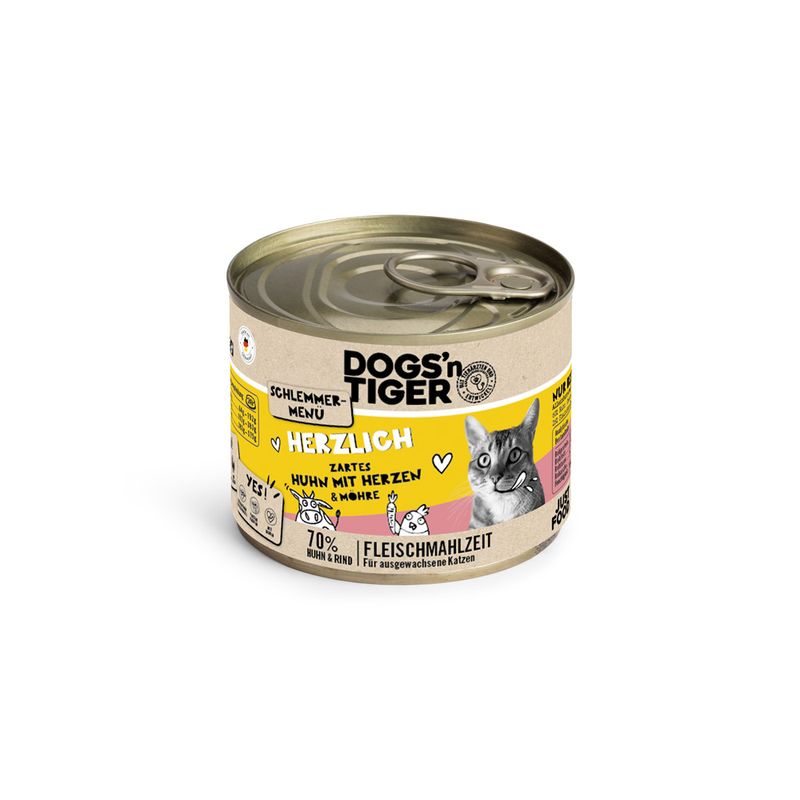 Lot Dogs'n Tiger Menu gourmet 12 x 200 g