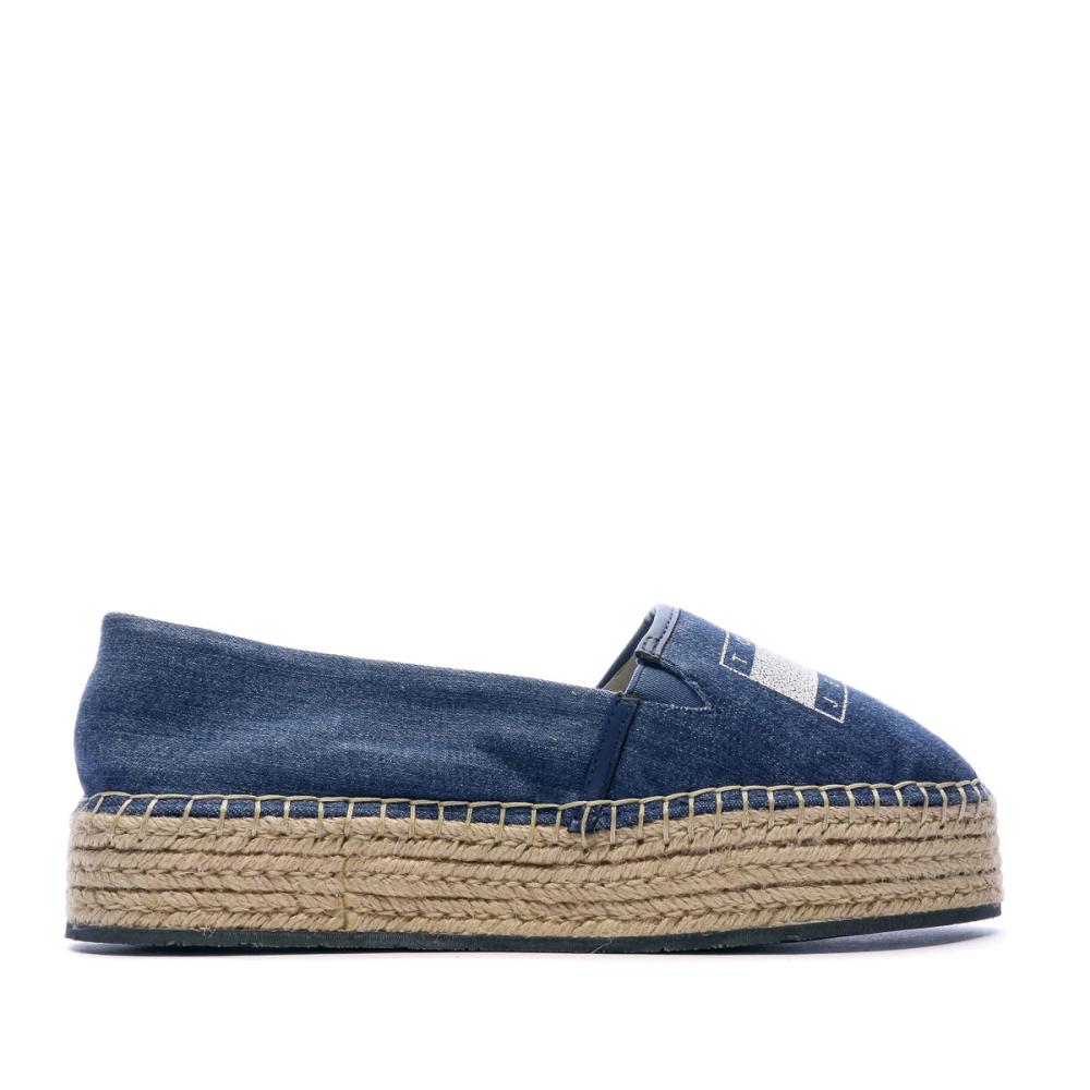Tommy Hilfiger Espadrilles Bleu Jeans Femme Tommy Hilfiger Winnie
