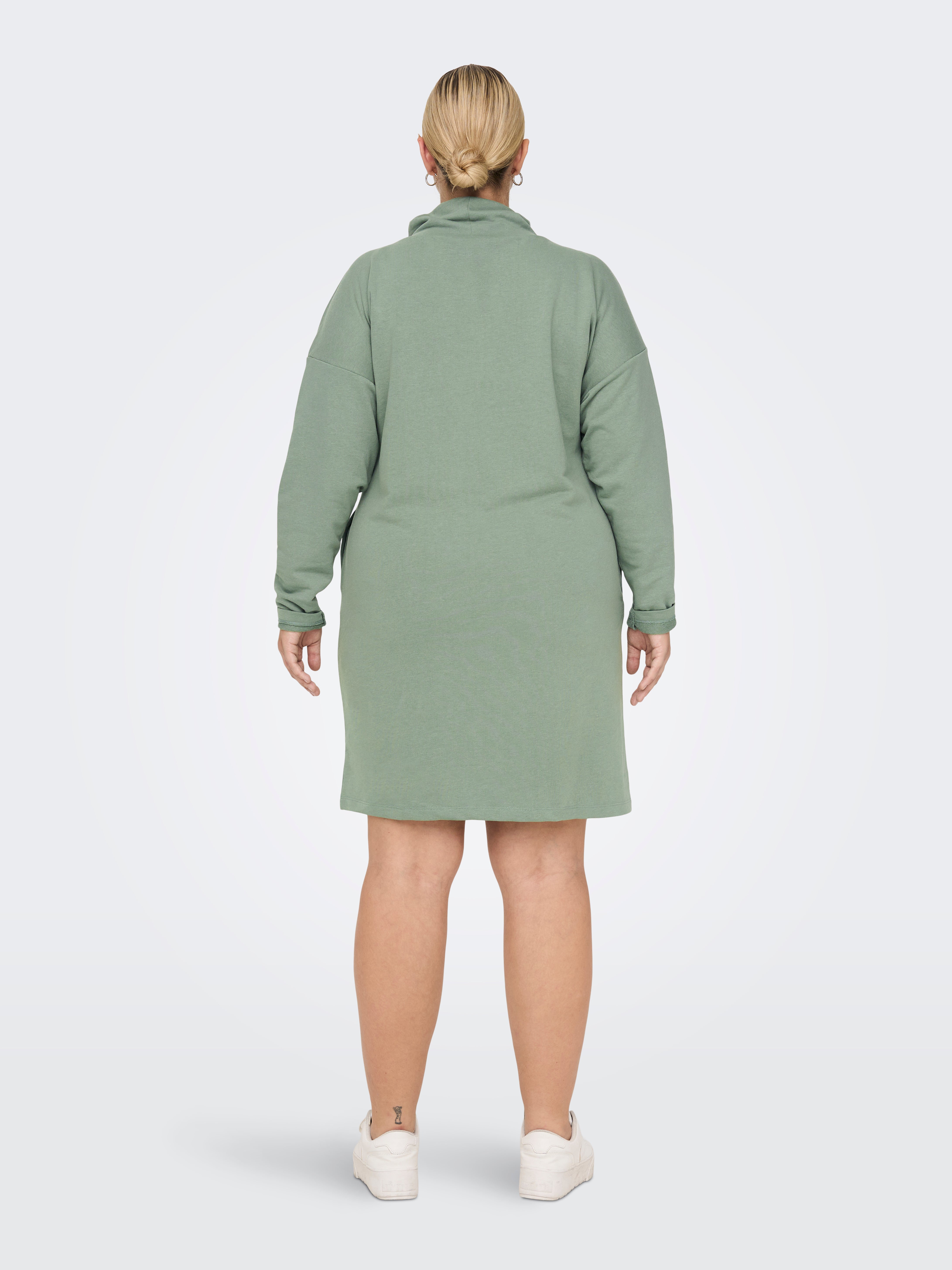 CARLUCI Kurzes Kleid Lily Pad