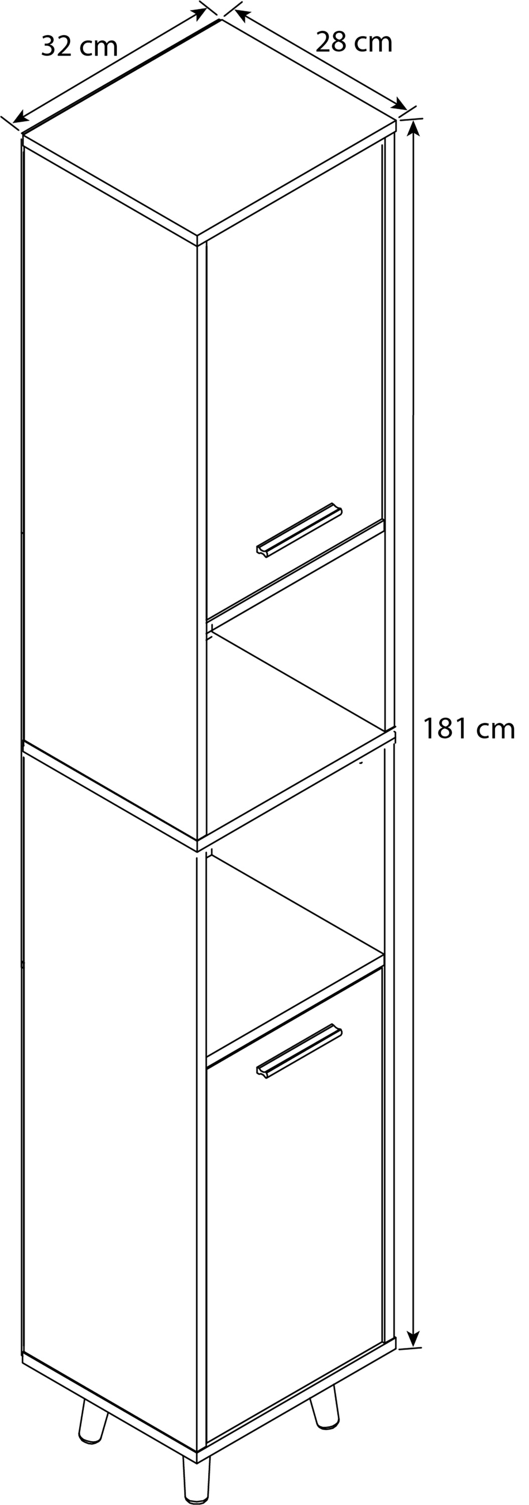 Hochschrank LANDOS