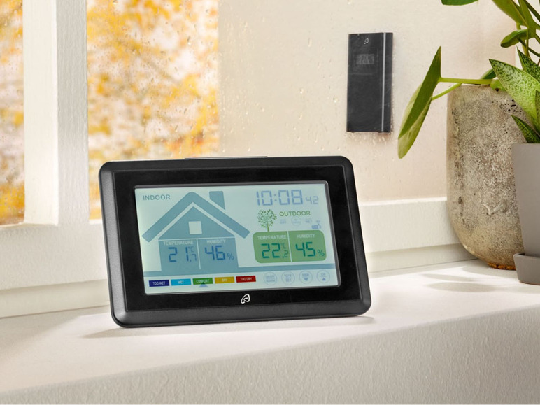 Weerstation met ventilatie-advies