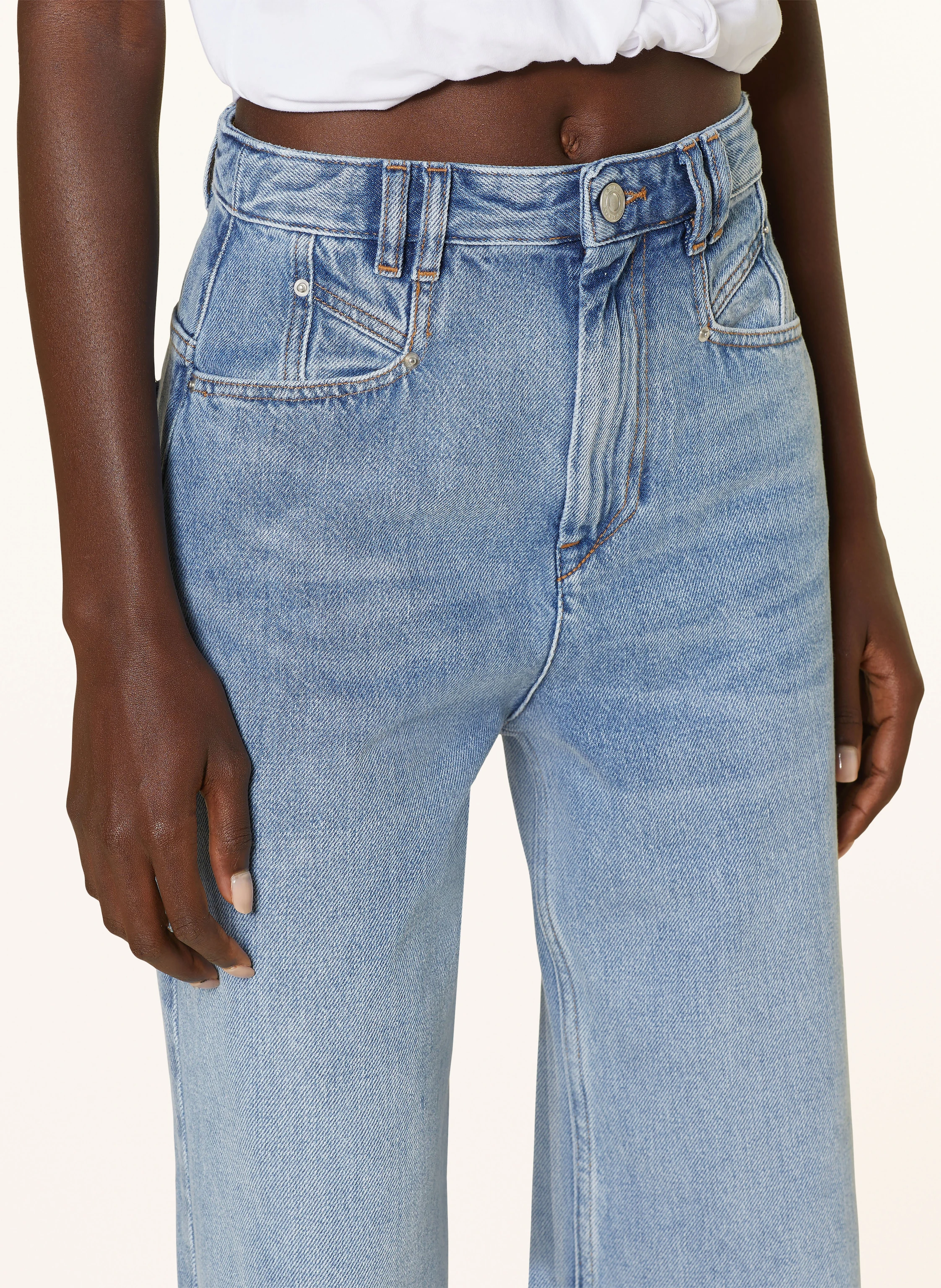 ISABEL MARANT Straight Jeans LEMONY-GB