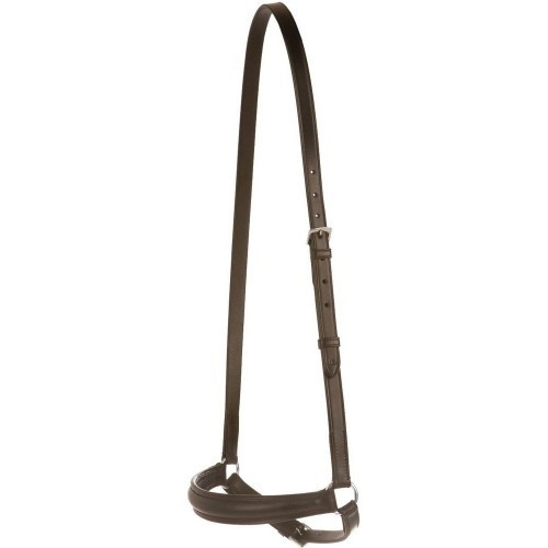 Cabeçada de couro Kincade para cavalos, marrom