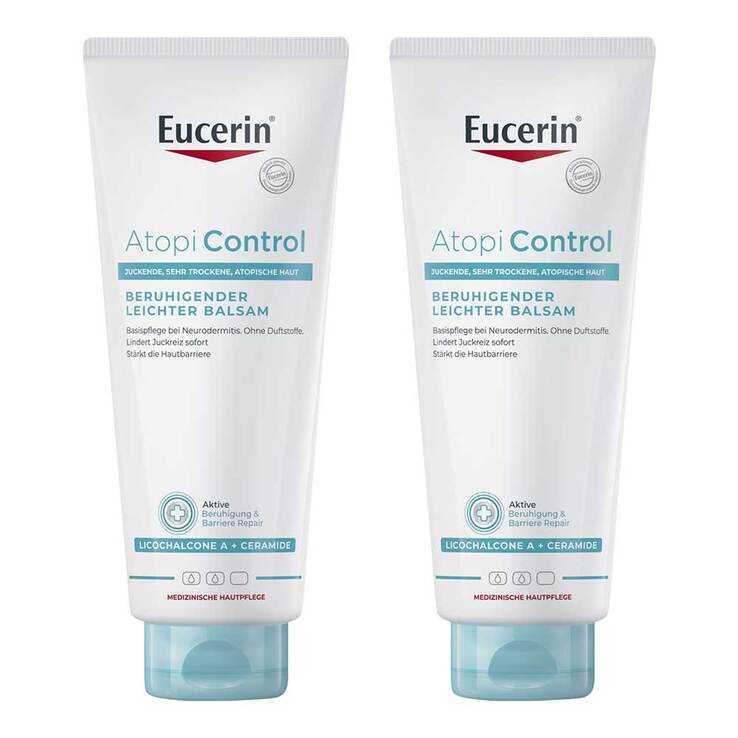 Eucerin Atopicontrol Balsam - Neurodermitis, 2x400 ml