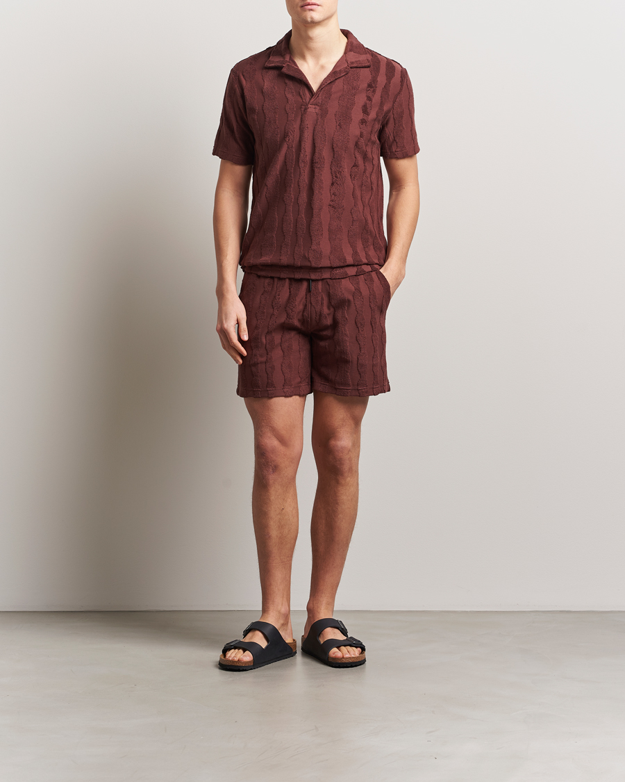 OAS Short Sleeve Terry Polo Totem