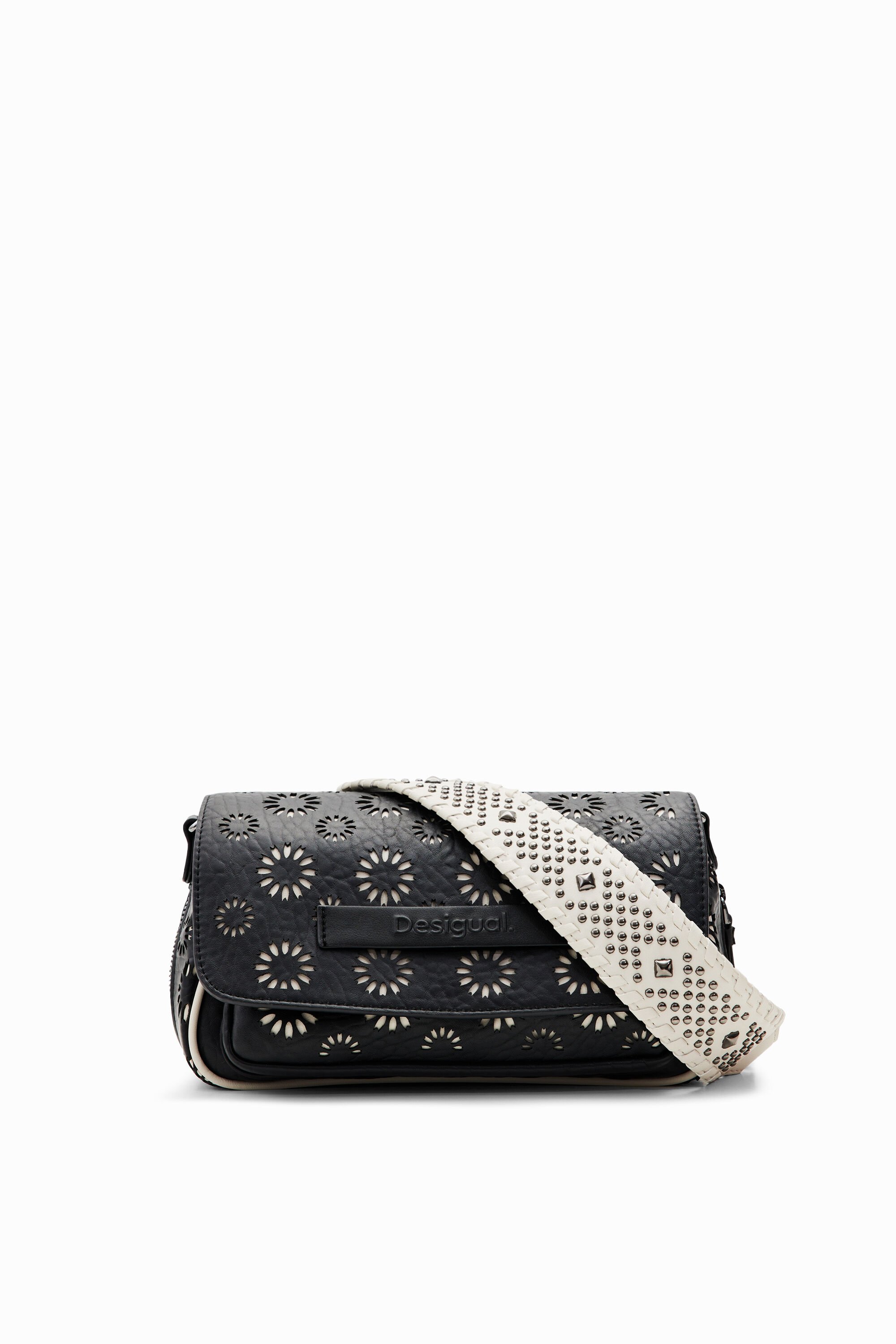 Sac à bandoulière moyen estampé
