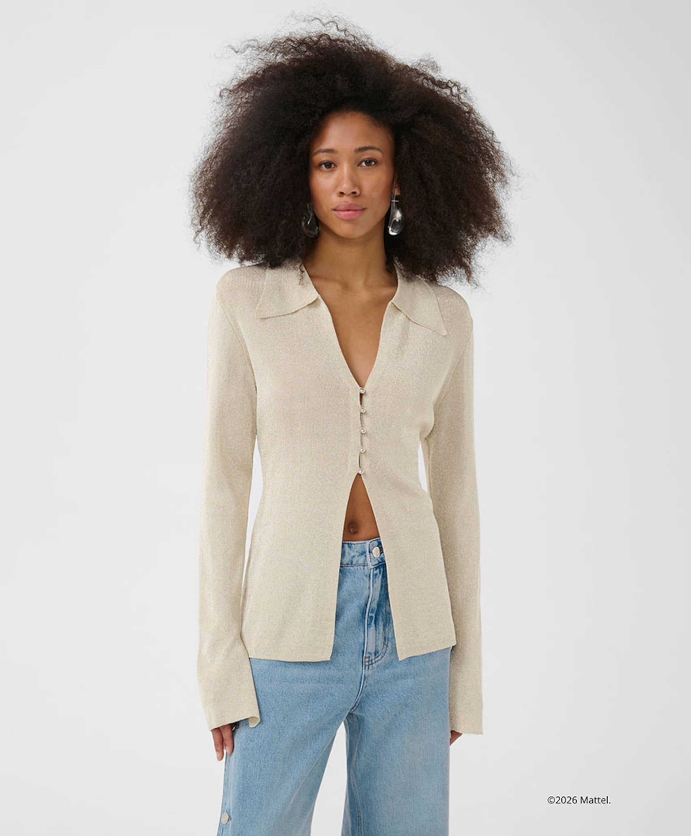 Gestuz Dames blouse beige