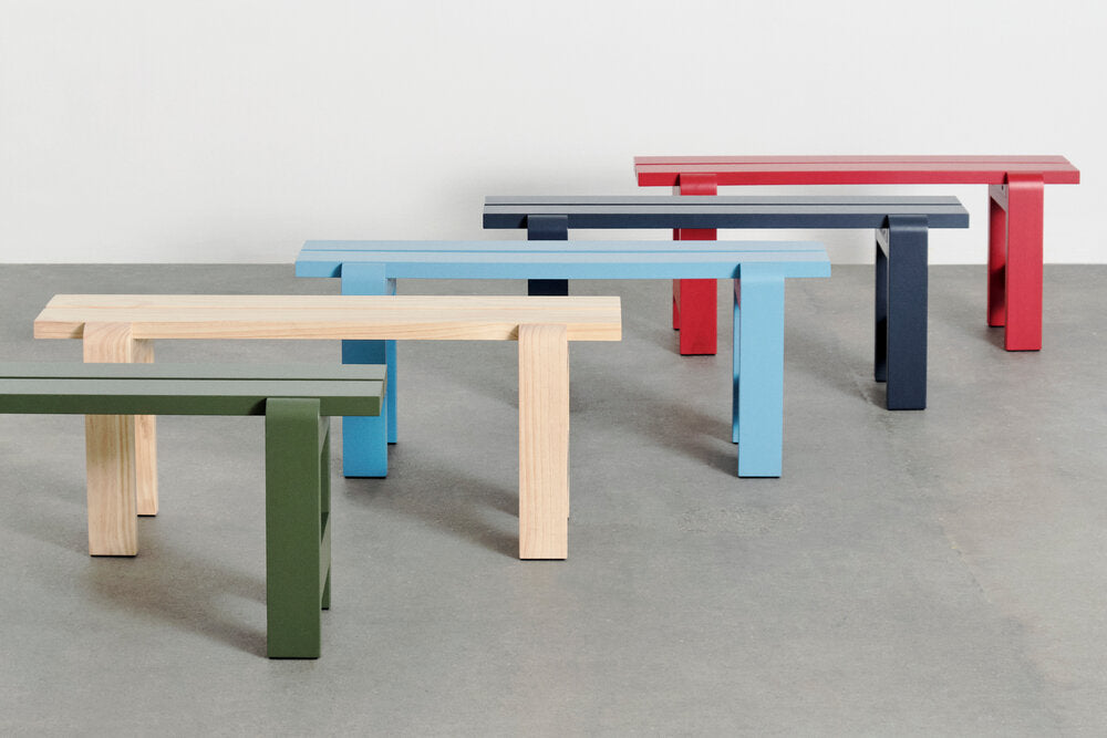HAY  Weekday havebænk - Azure Blue