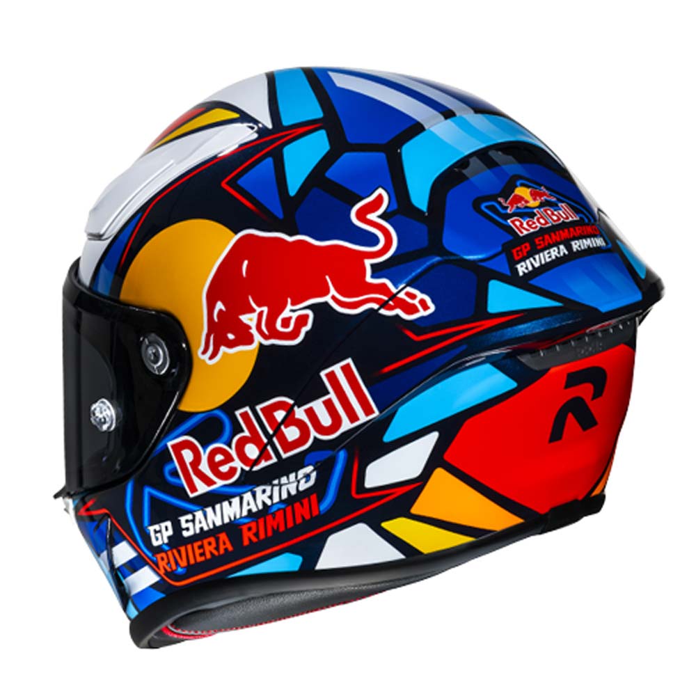 HJC - Casque RPHA 1 Red Bull Misano GP MC21 / Bleu / Blanc / Rouge / Orange