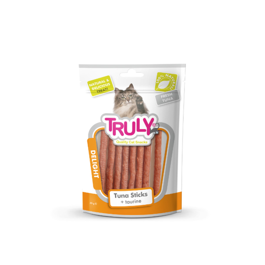 TRULY GATO STICKS ATUM + TAURINA 50G